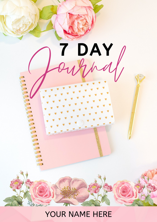 7 Day Journal Canva Template - Ready to Sell!