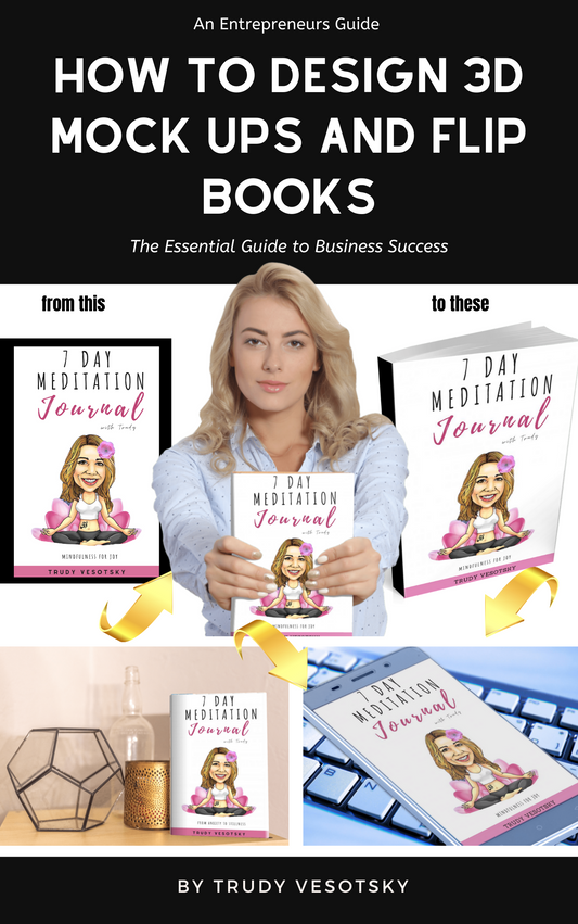 How to Design 3D Mock Ups and Flip Books