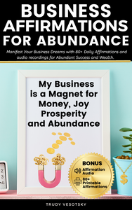 Business Affirmations for Abundance EBook and Audio