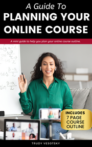 A Guide to Planning your Online Course