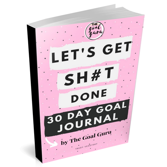 Let's Get Sh#t Done 30 Day Goal E-Journal