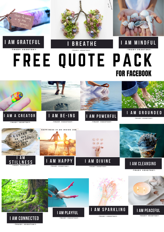 Free Trudy Vesotsky Quote Set (15 Facebook Posts)